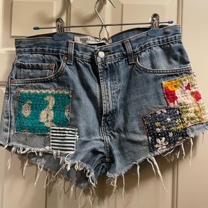 Urban Outfitters Patch Work Shorts